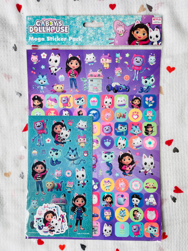 Gabby's Dollhouse Mega Sticker Pack Paper Projects